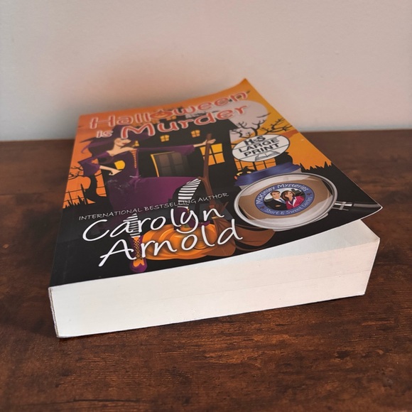 Halloween is Murder Carolyn Arnold Large Print Paperback - Picture 7 of 9